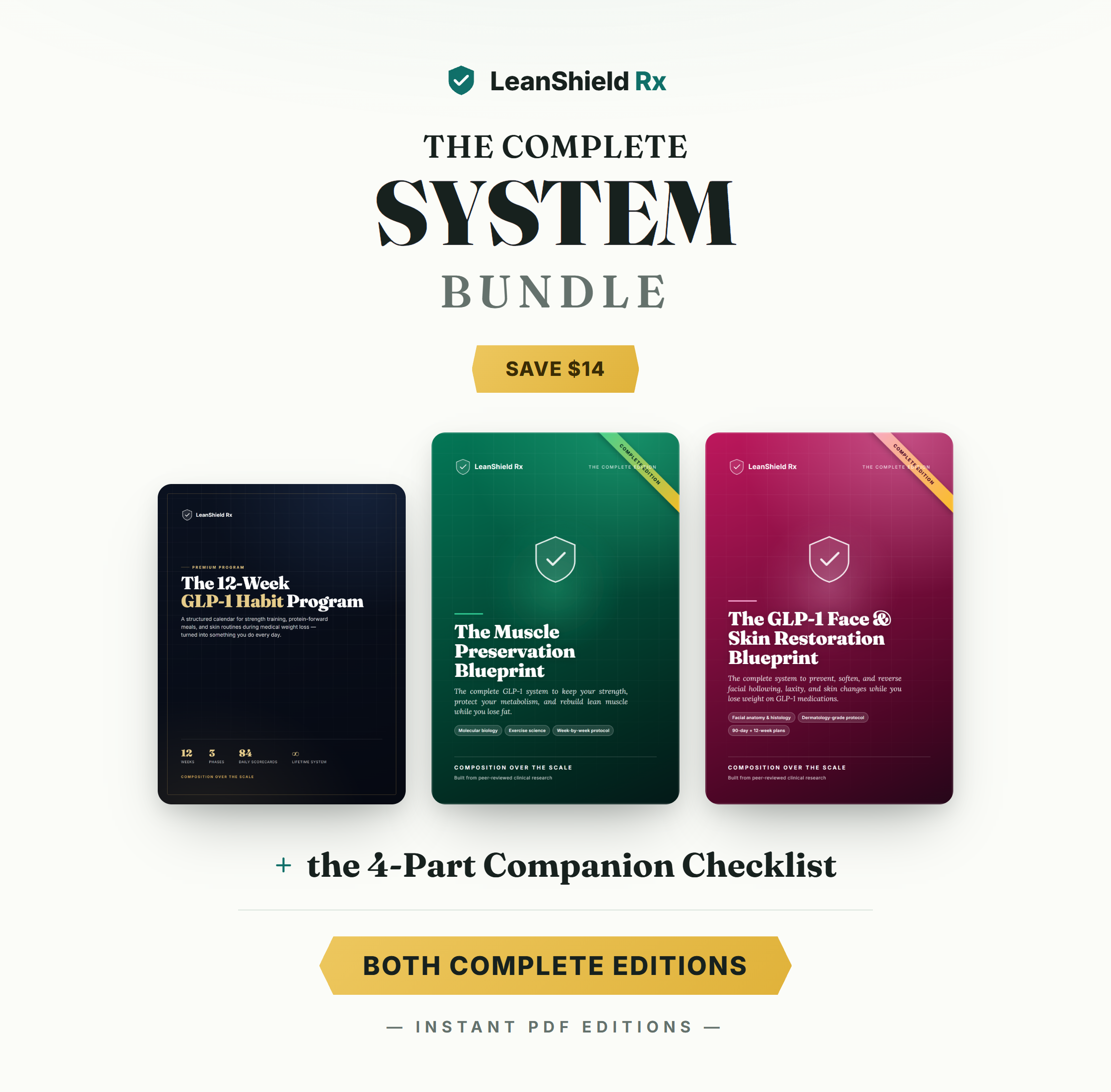 The Complete System Bundle — 12-Week Program + both Blueprints